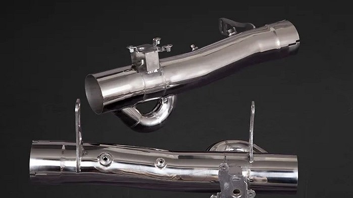 Photo of Capristo End-muffler and OPF/GPF-Replacement pipes (For OEM-actuators) for the Ferrari SF90 Spider/Stradale - Image 2